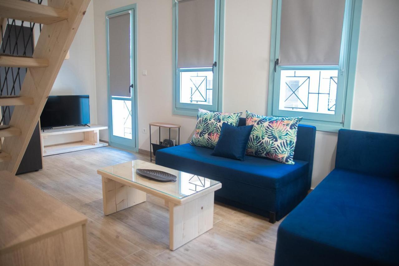 Апартаменты Agiopetra Lofts Кавала Экстерьер фото